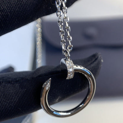 [Luna Brilliance]JUSTE NECKLACE SILVER