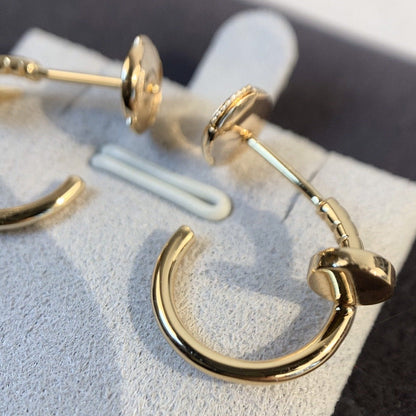 [Luna Brilliance]JUSTE EARRINGS PINK GOLD