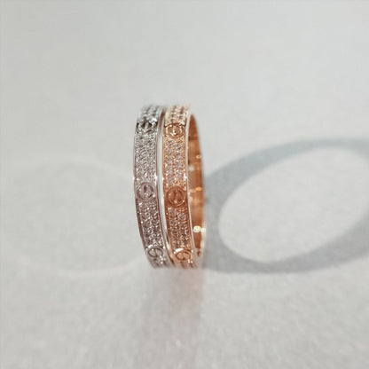 [Luna Brilliance]LOVE RING 2.65MM DIAMOND