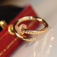 [Luna Brilliance]JUSTE RING 2.65MM GOLD DIAMOND