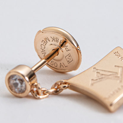 [Luna Brilliance]STAR DIAMONDS EARRINGS GOLD