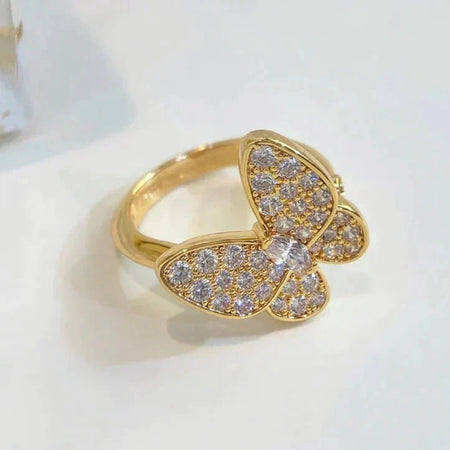 [Luna Brilliance]BUTTERFLY DIAMOND RING