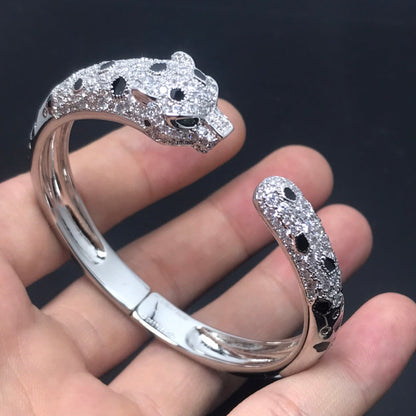 [Luna Brilliance]PANTHERE BIG BRACELET DIAMONDS