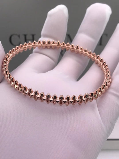 [Luna Brilliance]CLASH PINK GOLD BRACELET