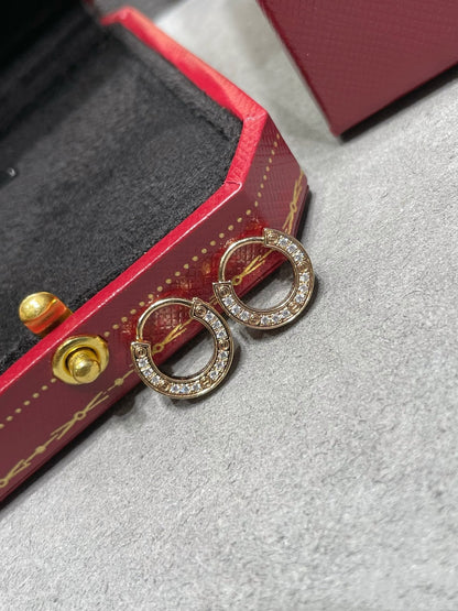 [Luna Brilliance]LOVE DIAMOND EARRINGS