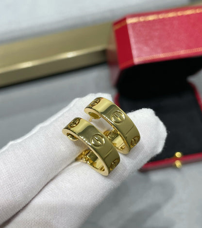 [Luna Brilliance]LOVE 5.5MM EARRINGS