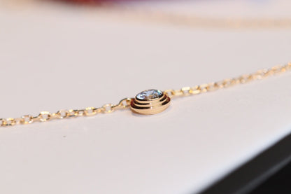 [Luna Brilliance]DAMOUR DIAMOND NECKLACE