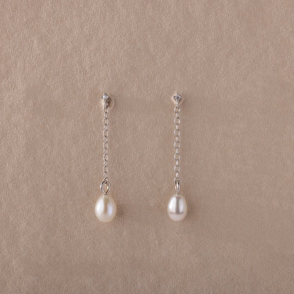 Isha Pearl Drop Earrings