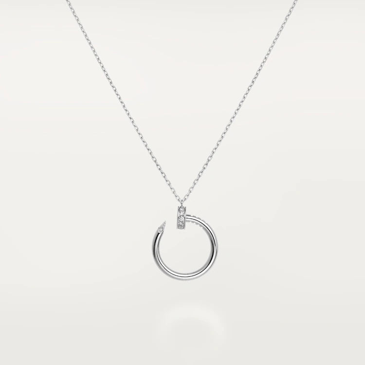 [Luna Brilliance]JUSTE NECKLACE SILVER