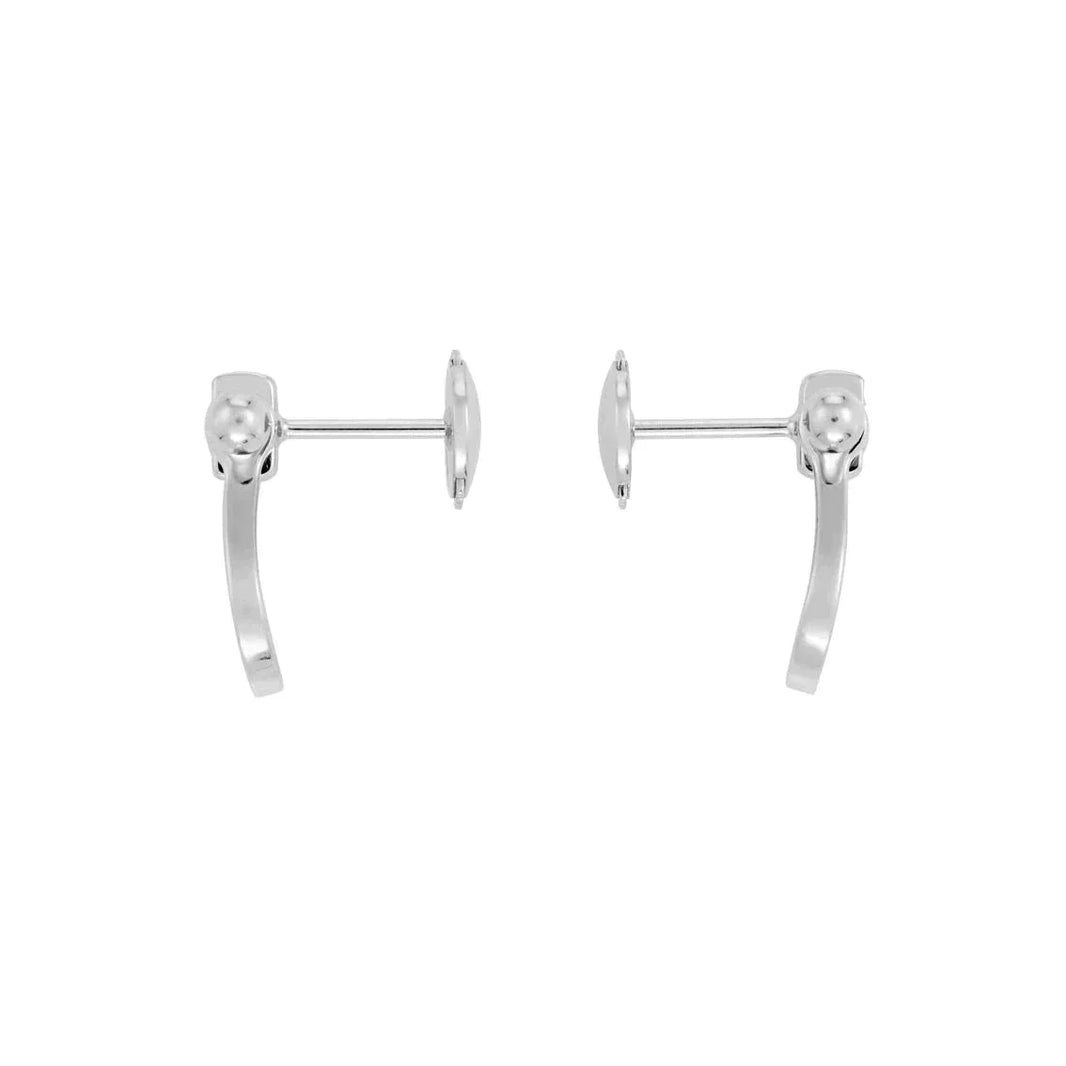 [Luna Brilliance]FORCE 10 FULL DIAMOND STUD EARRINGS MINI MODEL