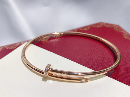 [Luna Brilliance]JUSTE BRACELET 2.5MM DIAMONDS