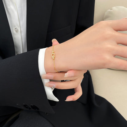 [Luna Brilliance]FORCE 10 SMALL CHAIN BRACELET