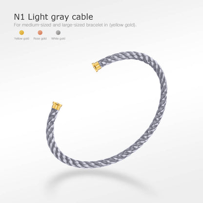 [Luna Brilliance]FORCE SERIES BRACELET CABLES 50 CHOICES (DIY SELECTION)