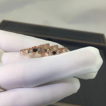 [Luna Brilliance]BEE LOVE RING PINK GOLD DIAMOND