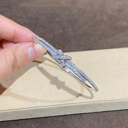 [Luna Brilliance]JEUX DE BRACELET DIAMONDS SILVER