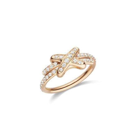 [Luna Brilliance]JEUX DE RING PINK GOLD DIAMOND