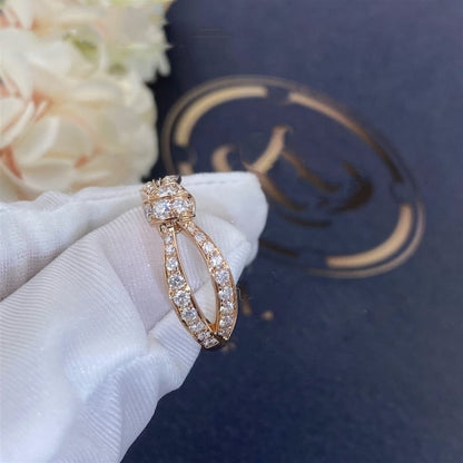 [Luna Brilliance]LIENS PINK GOLD DIAMOND RING
