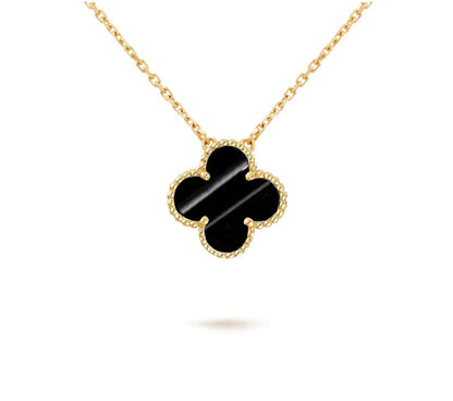 [Luna Brilliance]CLOVER 15MM SINGLE FLOWER NECKLACE COLLECTION