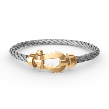 [Luna Brilliance]FORCE LARGE HORSESHOE NO DIAMOND BRACELET GOLD