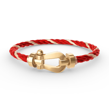 [Luna Brilliance]FORCE LARGE HORSESHOE NO DIAMOND BRACELET GOLD