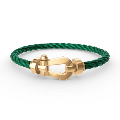 [Luna Brilliance]FORCE LARGE HORSESHOE NO DIAMOND BRACELET GOLD