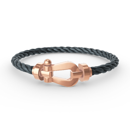 [Luna Brilliance]FORCE LARGE HORSESHOE NO DIAMOND BRACELET ROSE GOLD
