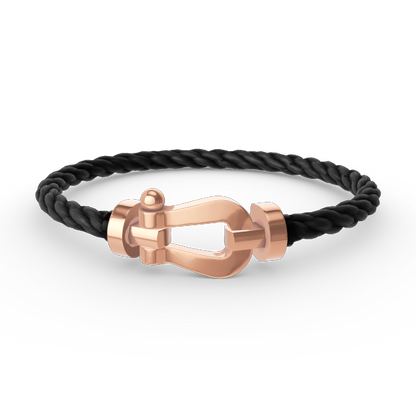 [Luna Brilliance]FORCE LARGE HORSESHOE NO DIAMOND BRACELET ROSE GOLD