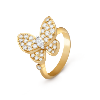 [Luna Brilliance]BUTTERFLY DIAMOND RING
