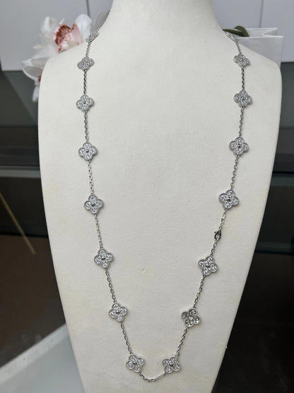 [Luna Brilliance]CLOVER 20 MOTIFS DIAMOND SILVER